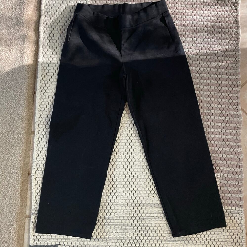 Eileen Fisher Womens Pants Pull on Womens XS Black